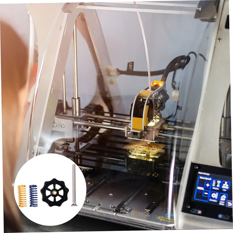 3D Printer Leveling Nuts Metal Hand Nut Spring Set For Stable Printing Experience - Image 4